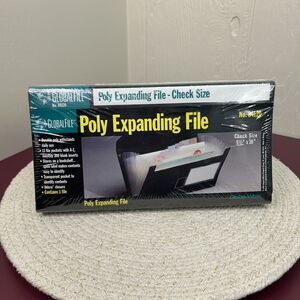 Global File Poly Expanding File Letter Size 13 File Pockets With A-Z  5.5”x10”